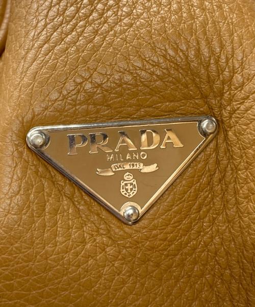 PRADA（プラダ）PRADA (プラダ) レザーワンショルダーバッグ/ Leather one-shoulder bag ブラウン サイズ:不明の古着・服飾アイテム