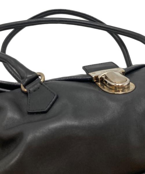 PRADA（プラダ）PRADA (プラダ) レザーワンショルダーバッグ/Leather one-shoulder bag ブラック サイズ:不明の古着・服飾アイテム