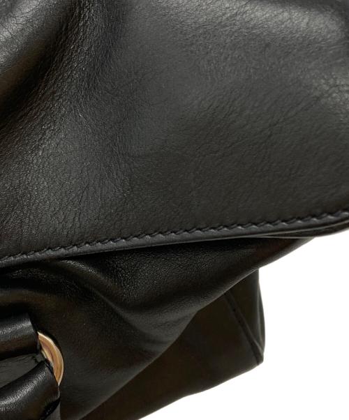 PRADA（プラダ）PRADA (プラダ) レザーワンショルダーバッグ/Leather one-shoulder bag ブラック サイズ:不明の古着・服飾アイテム