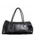 PRADA (プラダ) レザーワンショルダーバッグ/Leather one-shoulder bag ブラック サイズ:不明：120000円