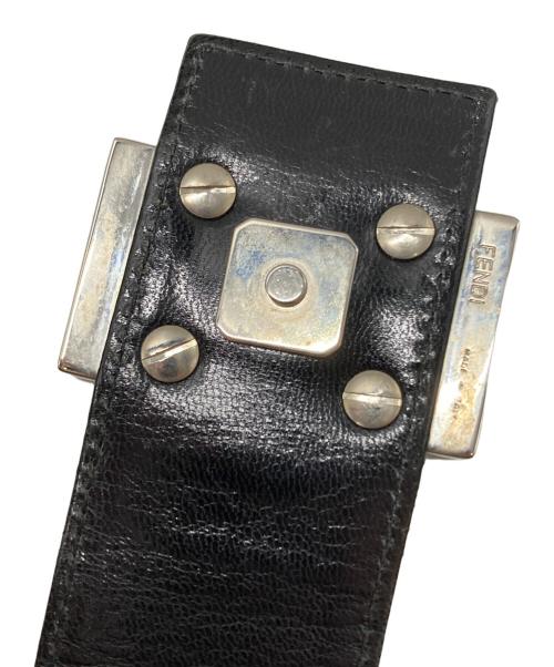 FENDI（フェンディ）FENDI (フェンディ) ハラコワンショルダーショルダーバッグ/Hair-on-hide one-shoulder bag ブラウン サイズ:不明の古着・服飾アイテム