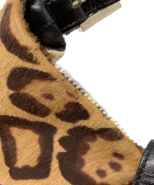 FENDI（フェンディ）FENDI (フェンディ) ハラコワンショルダーショルダーバッグ/Hair-on-hide one-shoulder bag ブラウン サイズ:不明の古着・服飾アイテム
