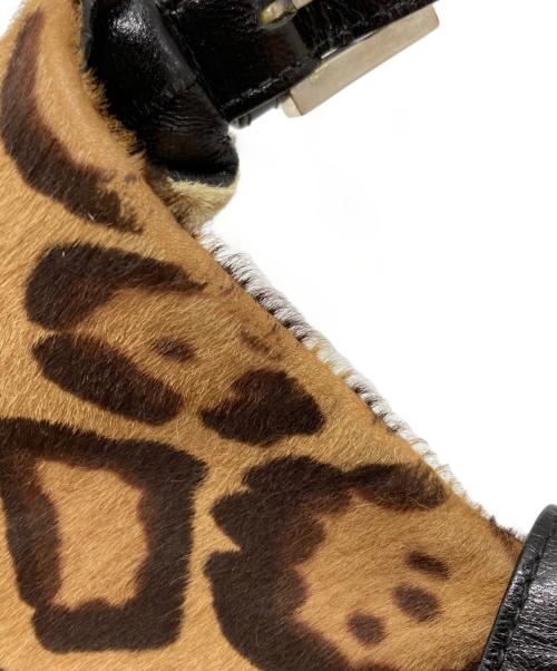 FENDI（フェンディ）FENDI (フェンディ) ハラコワンショルダーショルダーバッグ/Hair-on-hide one-shoulder bag ブラウン サイズ:不明の古着・服飾アイテム