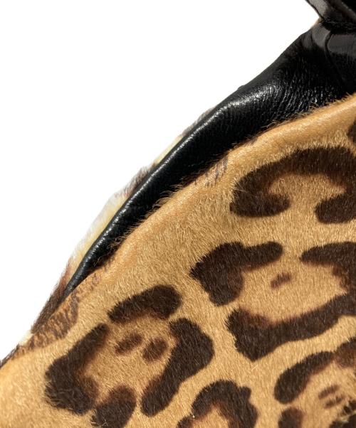 FENDI（フェンディ）FENDI (フェンディ) ハラコワンショルダーショルダーバッグ/Hair-on-hide one-shoulder bag ブラウン サイズ:不明の古着・服飾アイテム