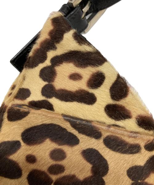 FENDI（フェンディ）FENDI (フェンディ) ハラコワンショルダーショルダーバッグ/Hair-on-hide one-shoulder bag ブラウン サイズ:不明の古着・服飾アイテム