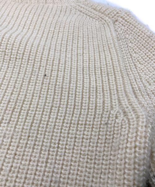 sacai（サカイ）sacai (サカイ) Wool Zip Sleeve Turtleneck/ウール ジップスリーブ タートルネック ベージュ×カーキ サイズ:1の古着・服飾アイテム