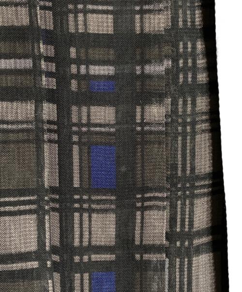 sacai（サカイ）sacai (サカイ) キルティングレイヤードプリーツスカート/Quilted Layered Pleated Skirt グレー×ネイビー サイズ:1の古着・服飾アイテム