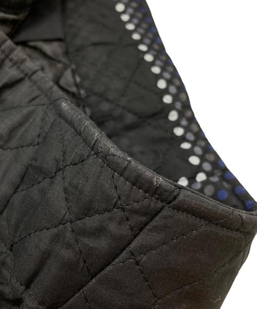 sacai（サカイ）sacai (サカイ) キルティングレイヤードプリーツスカート/Quilted Layered Pleated Skirt グレー×ネイビー サイズ:1の古着・服飾アイテム