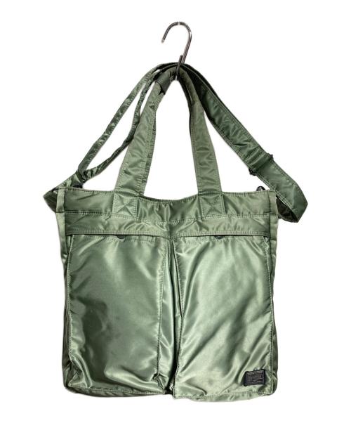 PORTER（ポーター）PORTER (ポーター) 2WAYヘルメットバッグ カーキ サイズ:不明の古着・服飾アイテム