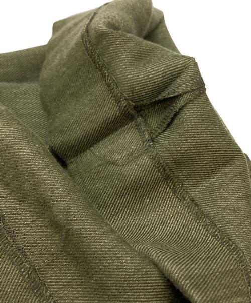 ATON（エイトン）ATON (エイトン) リネン混パンツ グリーン サイズ:01の古着・服飾アイテム