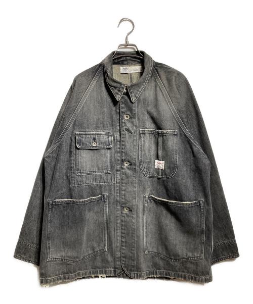 DAIRIKU（ダイリク）DAIRIKU (ダイリク) Denim Cover All/デニムカバーオール グレー サイズ:85×20の古着・服飾アイテム