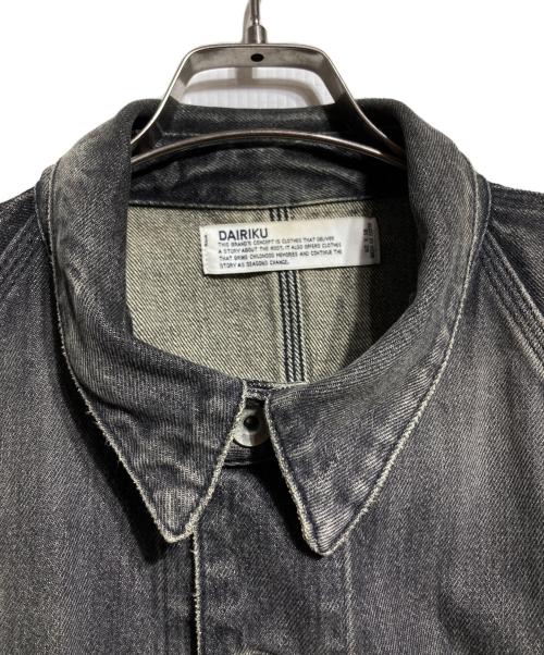 DAIRIKU（ダイリク）DAIRIKU (ダイリク) Denim Cover All/デニムカバーオール グレー サイズ:85×20の古着・服飾アイテム