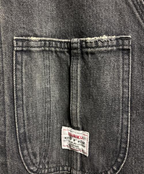 DAIRIKU（ダイリク）DAIRIKU (ダイリク) Denim Cover All/デニムカバーオール グレー サイズ:85×20の古着・服飾アイテム