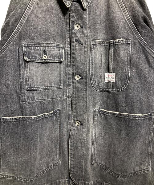 DAIRIKU（ダイリク）DAIRIKU (ダイリク) Denim Cover All/デニムカバーオール グレー サイズ:85×20の古着・服飾アイテム