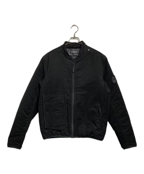 STONE ISLAND（ストーンアイランド）STONE ISLAND (ストーンアイランド) MOLESKIN JACKET/モールスキンジャケット ブラック サイズ:Ｌの古着・服飾アイテム