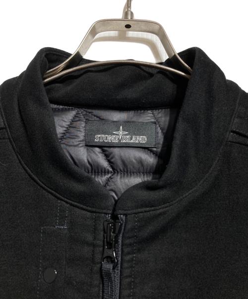 STONE ISLAND（ストーンアイランド）STONE ISLAND (ストーンアイランド) MOLESKIN JACKET/モールスキンジャケット ブラック サイズ:Ｌの古着・服飾アイテム