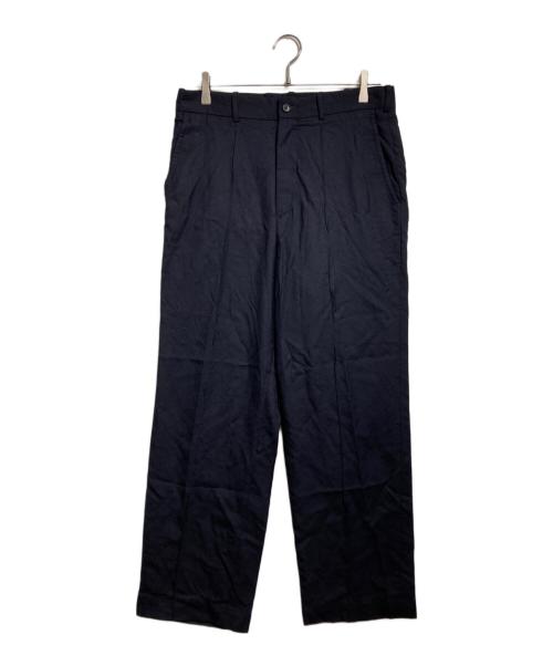 BARRY BRICKEN（バリーブリッケン）BARRY BRICKEN (バリーブリッケン) センタープレススラックス ネイビー サイズ:Mの古着・服飾アイテム
