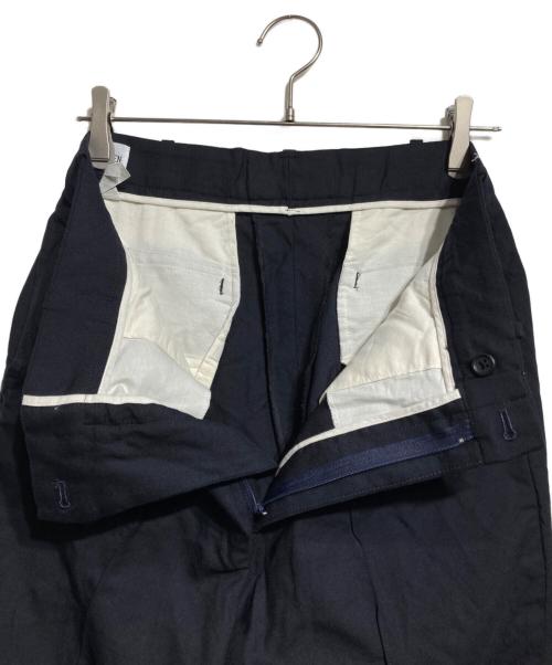 BARRY BRICKEN（バリーブリッケン）BARRY BRICKEN (バリーブリッケン) センタープレススラックス ネイビー サイズ:Mの古着・服飾アイテム
