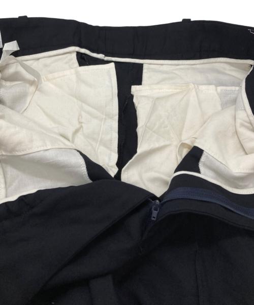 BARRY BRICKEN（バリーブリッケン）BARRY BRICKEN (バリーブリッケン) センタープレススラックス ネイビー サイズ:Mの古着・服飾アイテム
