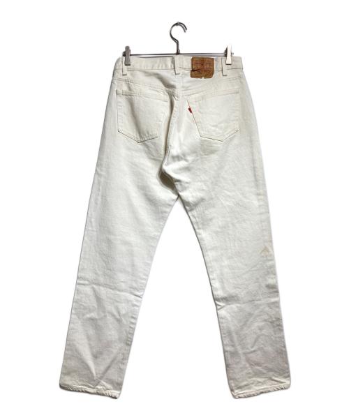 LEVI'S（リーバイス）LEVI'S (リーバイス) 80’s501ホワイトデニムパンツ/80s 501 White Denim Pants ホワイト サイズ:34×34の古着・服飾アイテム