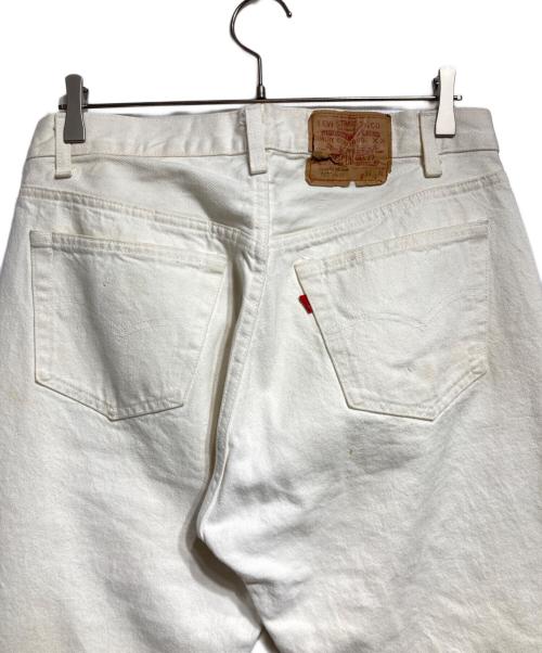 LEVI'S（リーバイス）LEVI'S (リーバイス) 80’s501ホワイトデニムパンツ/80s 501 White Denim Pants ホワイト サイズ:34×34の古着・服飾アイテム