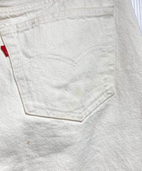 LEVI'S（リーバイス）LEVI'S (リーバイス) 80’s501ホワイトデニムパンツ/80s 501 White Denim Pants ホワイト サイズ:34×34の古着・服飾アイテム