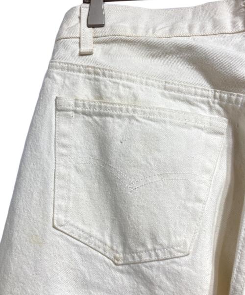 LEVI'S（リーバイス）LEVI'S (リーバイス) 80’s501ホワイトデニムパンツ/80s 501 White Denim Pants ホワイト サイズ:34×34の古着・服飾アイテム