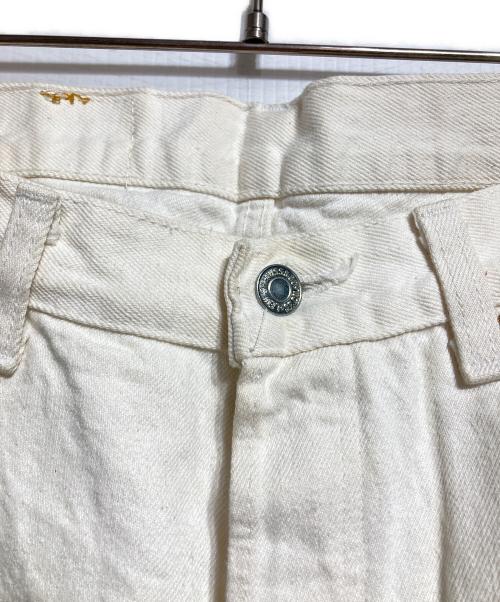 LEVI'S（リーバイス）LEVI'S (リーバイス) 80’s501ホワイトデニムパンツ/80s 501 White Denim Pants ホワイト サイズ:34×34の古着・服飾アイテム