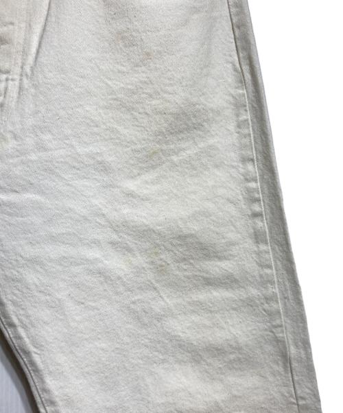 LEVI'S（リーバイス）LEVI'S (リーバイス) 80’s501ホワイトデニムパンツ/80s 501 White Denim Pants ホワイト サイズ:34×34の古着・服飾アイテム