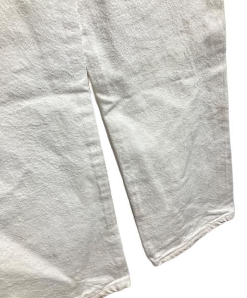 LEVI'S（リーバイス）LEVI'S (リーバイス) 80’s501ホワイトデニムパンツ/80s 501 White Denim Pants ホワイト サイズ:34×34の古着・服飾アイテム