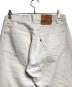 中古・古着 LEVI'S (リーバイス) 80’s501ホワイトデニムパンツ/80s 501 White Denim Pants ホワイト サイズ:34×34：6000円