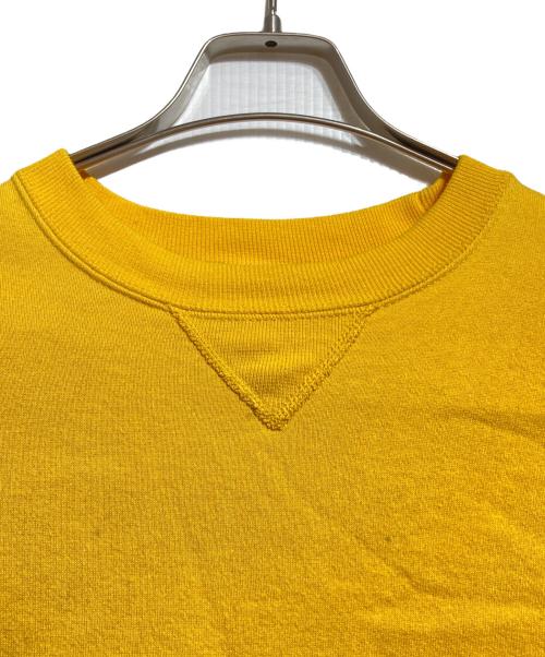 RUSSELL ATHLETIC（ラッセルアスレチック）RUSSELL ATHLETIC (ラッセルアスレチック) 90’S 無地スウェット イエロー サイズ:Ｌの古着・服飾アイテム