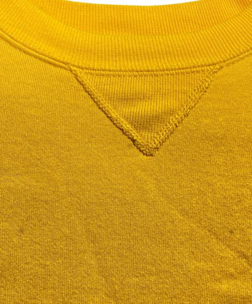 RUSSELL ATHLETIC（ラッセルアスレチック）RUSSELL ATHLETIC (ラッセルアスレチック) 90’S 無地スウェット イエロー サイズ:Ｌの古着・服飾アイテム