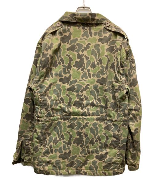 stussy（ステューシー）stussy (ステューシー) ダックハンターカモジャケット カーキ サイズ:MEDIUMの古着・服飾アイテム