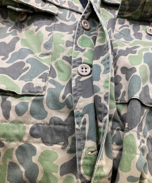 stussy（ステューシー）stussy (ステューシー) ダックハンターカモジャケット カーキ サイズ:MEDIUMの古着・服飾アイテム