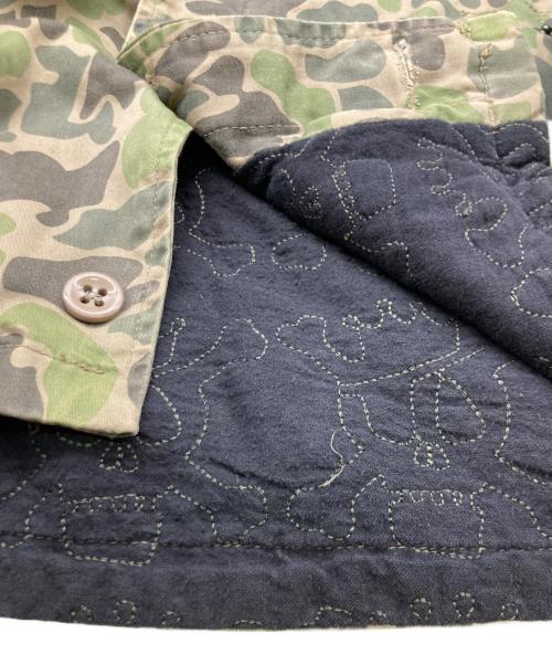 stussy（ステューシー）stussy (ステューシー) ダックハンターカモジャケット カーキ サイズ:MEDIUMの古着・服飾アイテム