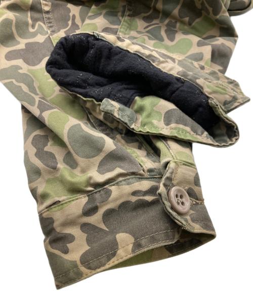 stussy（ステューシー）stussy (ステューシー) ダックハンターカモジャケット カーキ サイズ:MEDIUMの古着・服飾アイテム