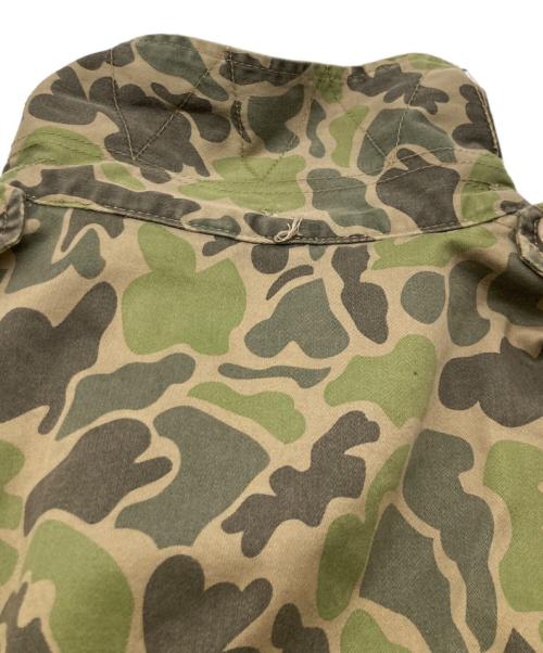 stussy（ステューシー）stussy (ステューシー) ダックハンターカモジャケット カーキ サイズ:MEDIUMの古着・服飾アイテム