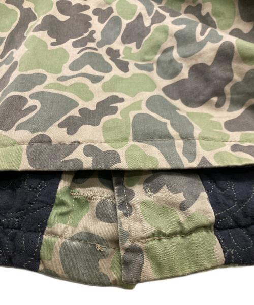 stussy（ステューシー）stussy (ステューシー) ダックハンターカモジャケット カーキ サイズ:MEDIUMの古着・服飾アイテム