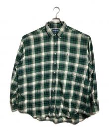 RALPH LAUREN（ラルフローレン）の古着「90'S チェックシャツ / 90s Plaid Shirt」｜グリーン