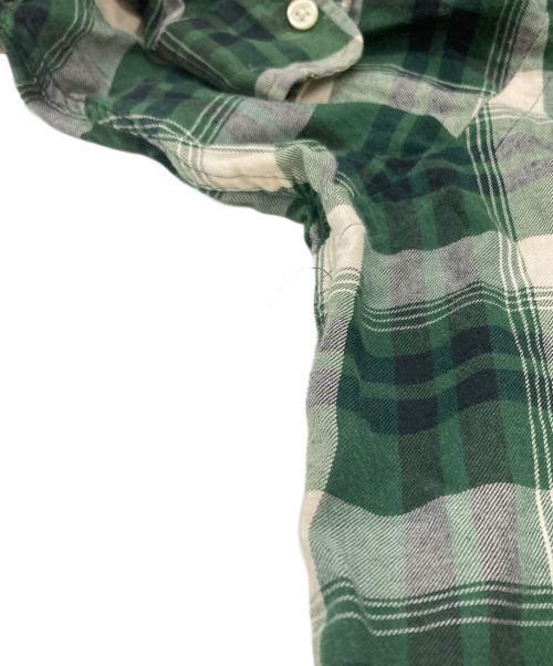 RALPH LAUREN（ラルフローレン）RALPH LAUREN (ラルフローレン) 90'S チェックシャツ / 90s Plaid Shirt グリーン サイズ:XXLの古着・服飾アイテム