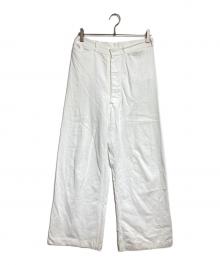 U'S NAVY（ユーエスネイビー）の古着「40’Sコットンセーラーパンツ/1940s Cotton Sailor Pants」｜ホワイト