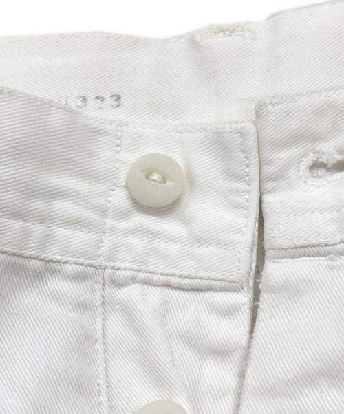 U'S NAVY（ユーエスネイビー）U'S NAVY (ユーエスネイビー) 40’Sコットンセーラーパンツ/1940s Cotton Sailor Pants ホワイト サイズ:不明の古着・服飾アイテム