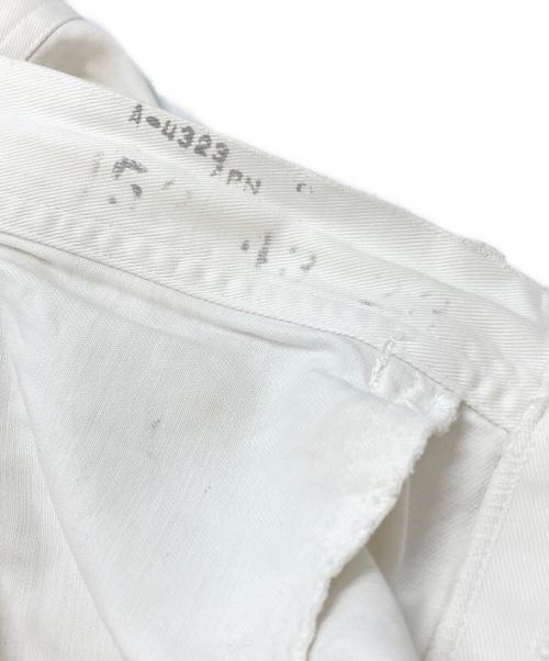U'S NAVY（ユーエスネイビー）U'S NAVY (ユーエスネイビー) 40’Sコットンセーラーパンツ/1940s Cotton Sailor Pants ホワイト サイズ:不明の古着・服飾アイテム