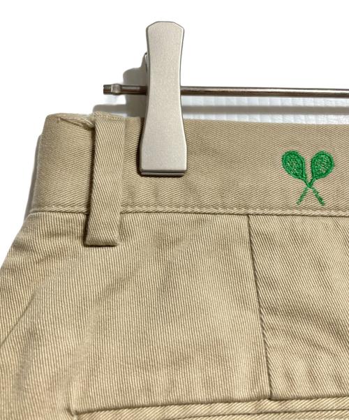 POLO RALPH LAUREN（ポロ・ラルフローレン）POLO RALPH LAUREN (ポロ・ラルフローレン) ラケット刺繍チノパン ベージュ サイズ:32/32の古着・服飾アイテム