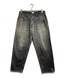 CIOTA（シオタ）の古着「スビンコットン 13,5oz バギーデニム」｜ブラック