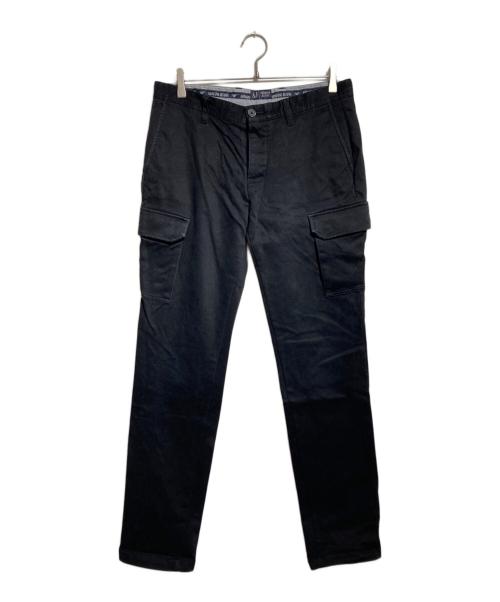 ARMANI JEANS（アルマーニジーンズ）ARMANI JEANS (アルマーニジーンズ) カーゴパンツ ブラック サイズ:48の古着・服飾アイテム