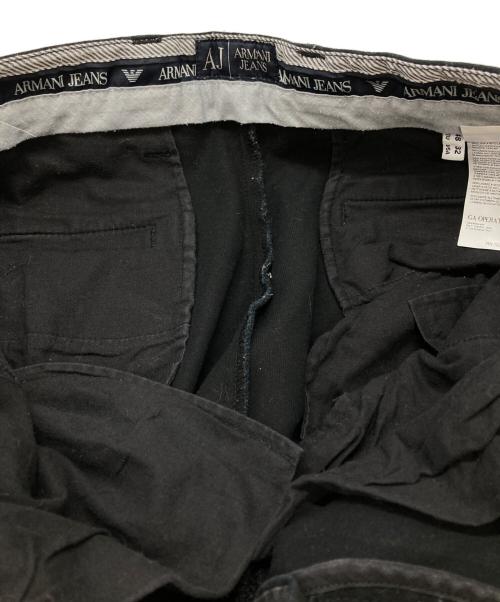 ARMANI JEANS（アルマーニジーンズ）ARMANI JEANS (アルマーニジーンズ) カーゴパンツ ブラック サイズ:48の古着・服飾アイテム