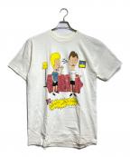 STANLEY DESANTISスタンリーデサンティス）の古着「BEAVIS AND BUTT HEAD TEE」｜アイボリー