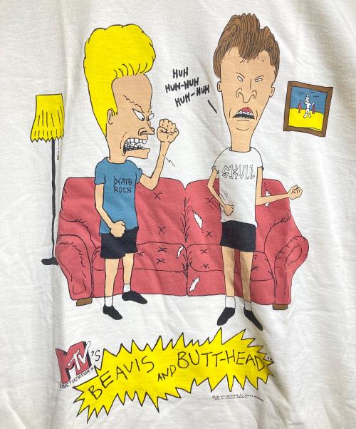 STANLEY DESANTIS（スタンリーデサンティス）STANLEY DESANTIS (スタンリーデサンティス) BEAVIS AND BUTT HEAD TEE アイボリー サイズ:FREEの古着・服飾アイテム